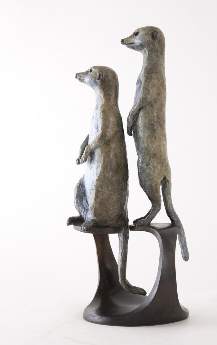 Living Art - Vivian Mallock - Meerkats