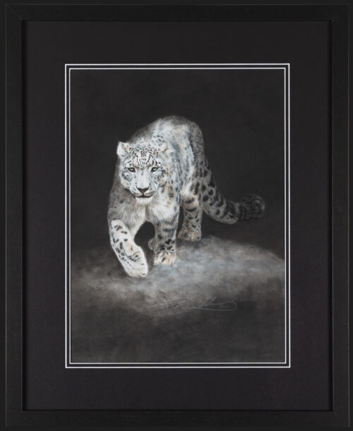 Living Art - Victoria Willcocks - Snow Leopard
