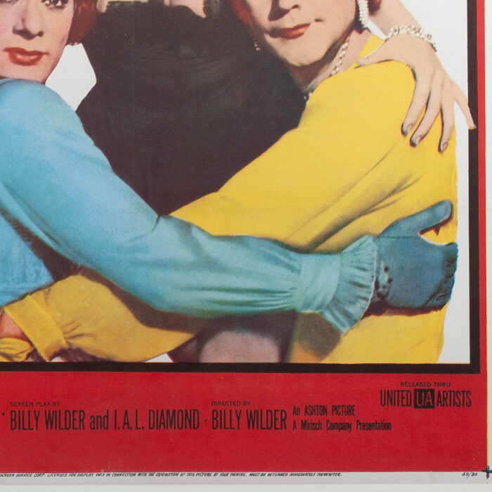 Living Art in Heddington - SOME LIKE IT HOT original poster