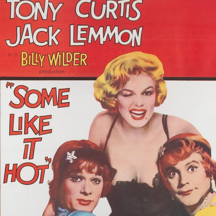 Living Art in Heddington - SOME LIKE IT HOT original poster