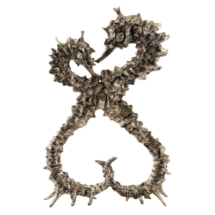 Living Art in Heddington - Bronze Seahorse Couple by Andrzej Szymczyk