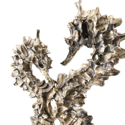 Living Art in Heddington - Bronze Seahorse Couple by Andrzej Szymczyk
